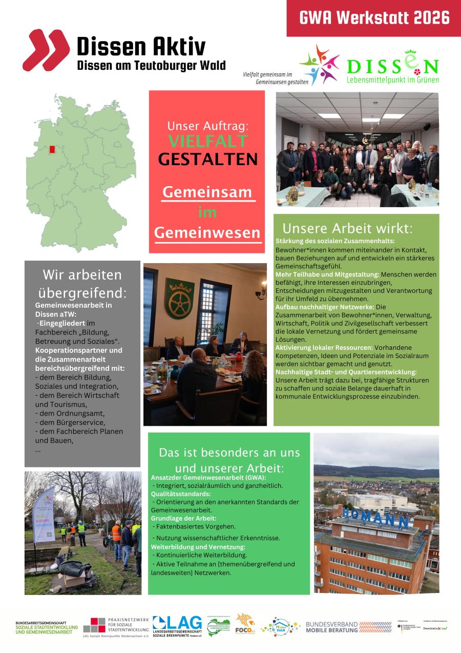 Gemeinsam im Gemeinwesen Dissen am Teutoburger Wald