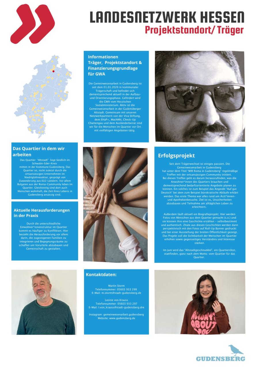 Plakat Gudensberg, Seite 1