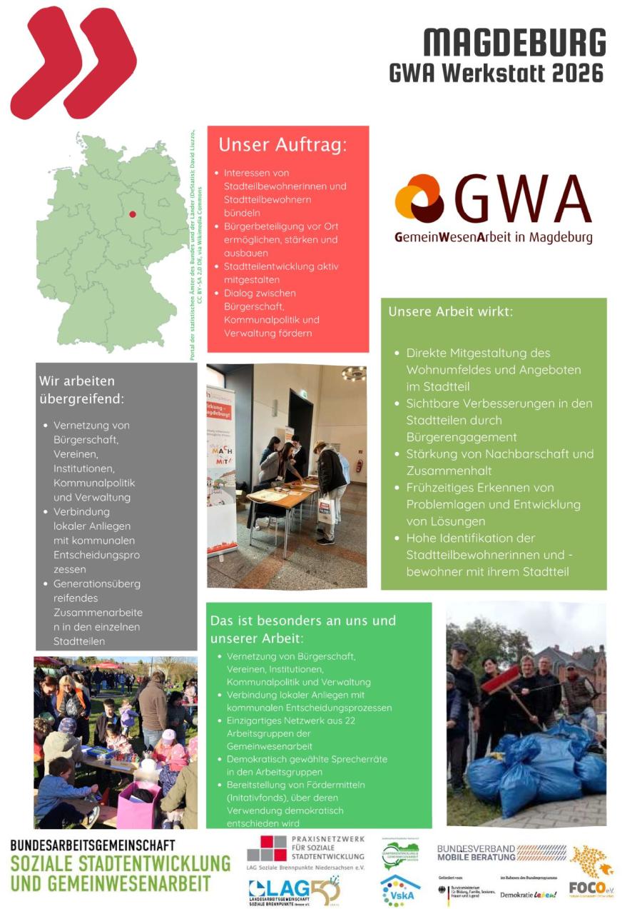 Plakat Magdeburg, Seite 1