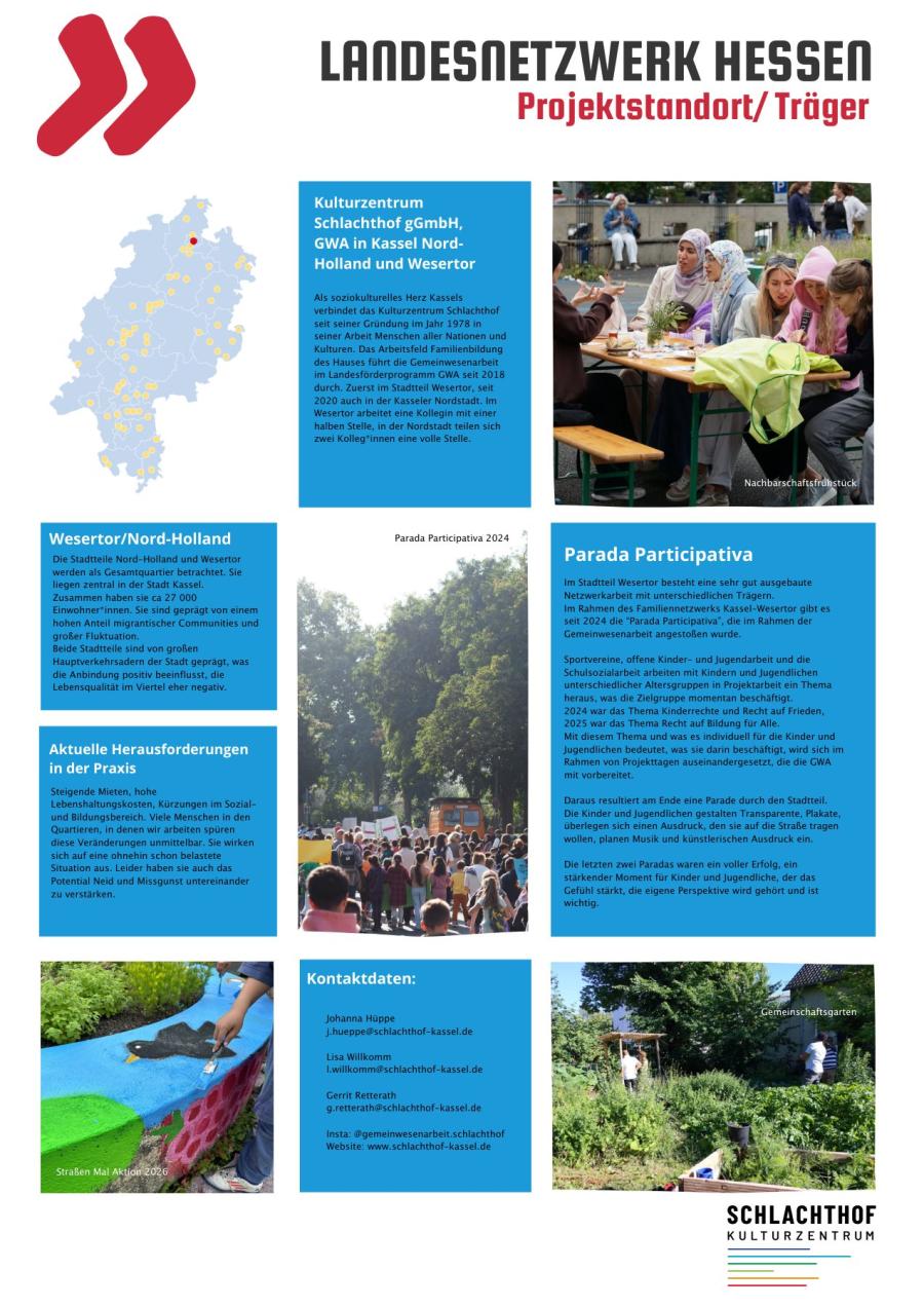 Plakat Schlachthof Kassel, Seite 1