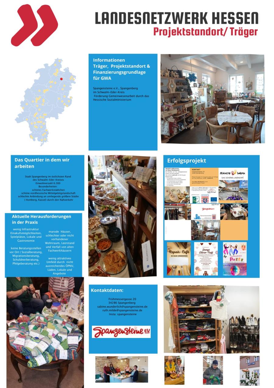 Plakat Spangenberg, Seite 1