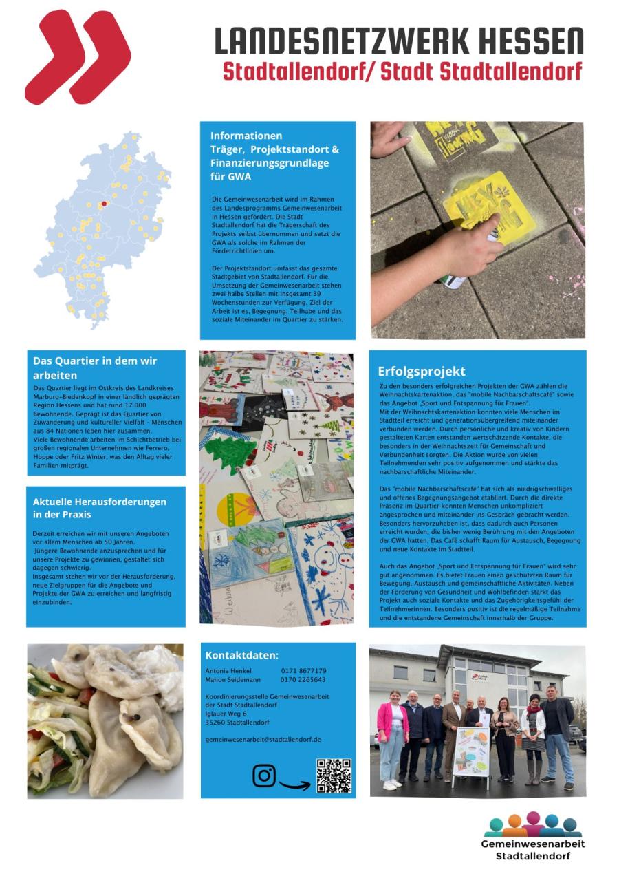 Plakat Stadtallendorf, Seite 1